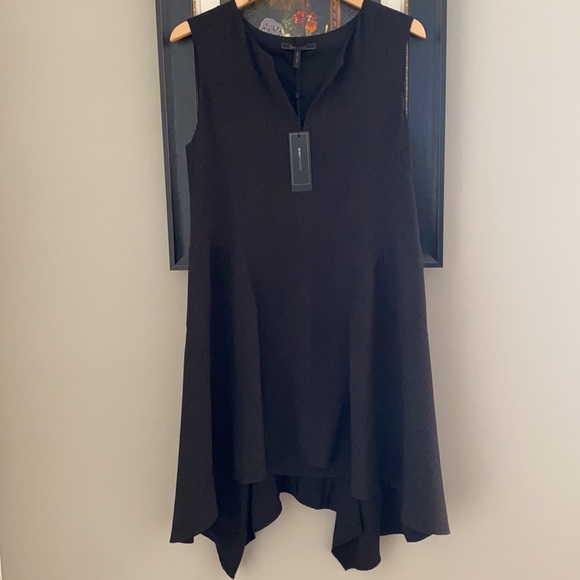 NWT New With Tags BCBG Black Cocktail Dress Size M Flattering Wrinkle Resistant - Picture 2 of 16